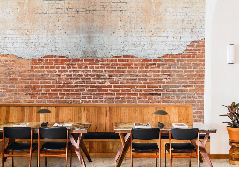 Brick vs. Concrete Murals; 2022 Top Wallpaper Choice