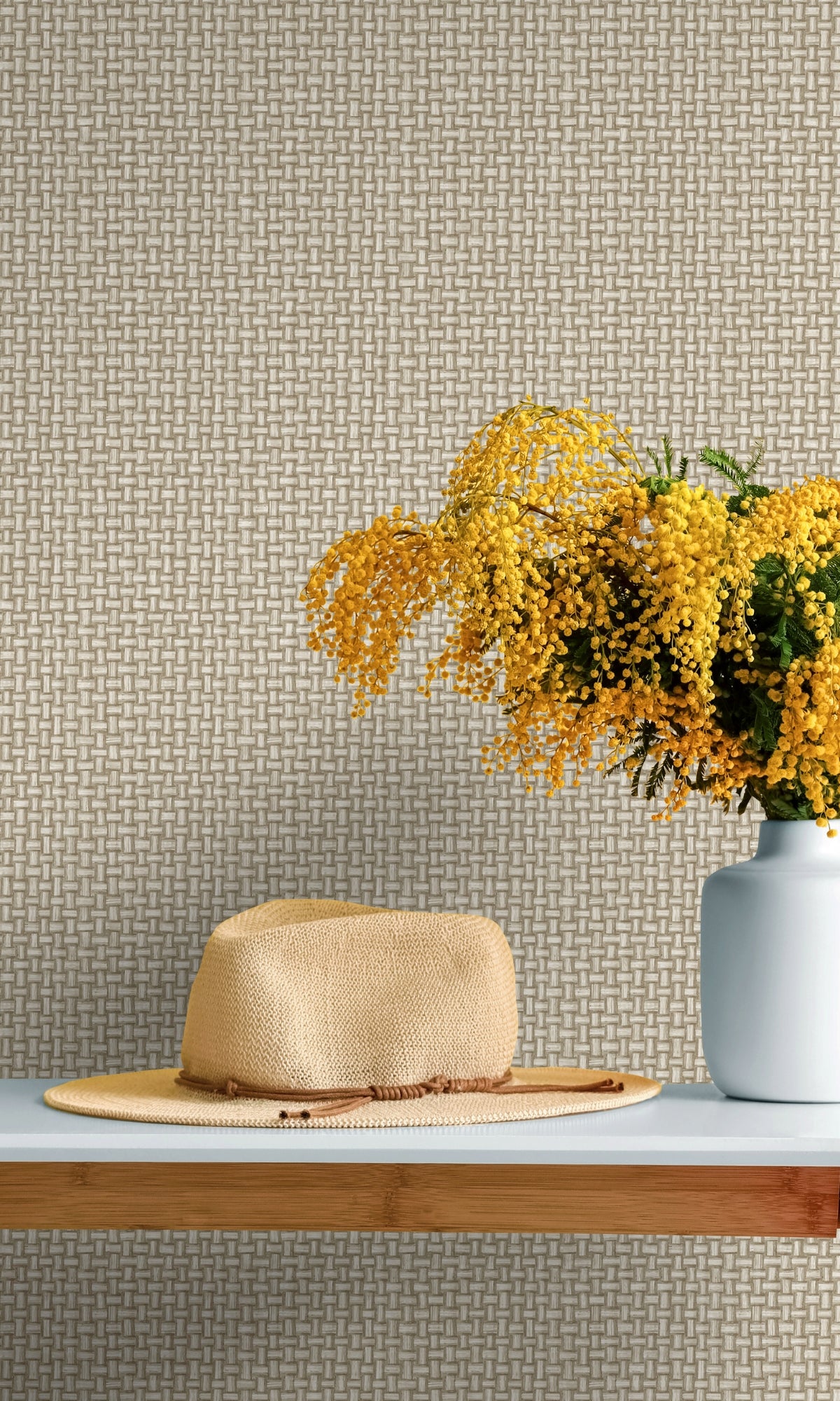 buy woven effect wallpaper