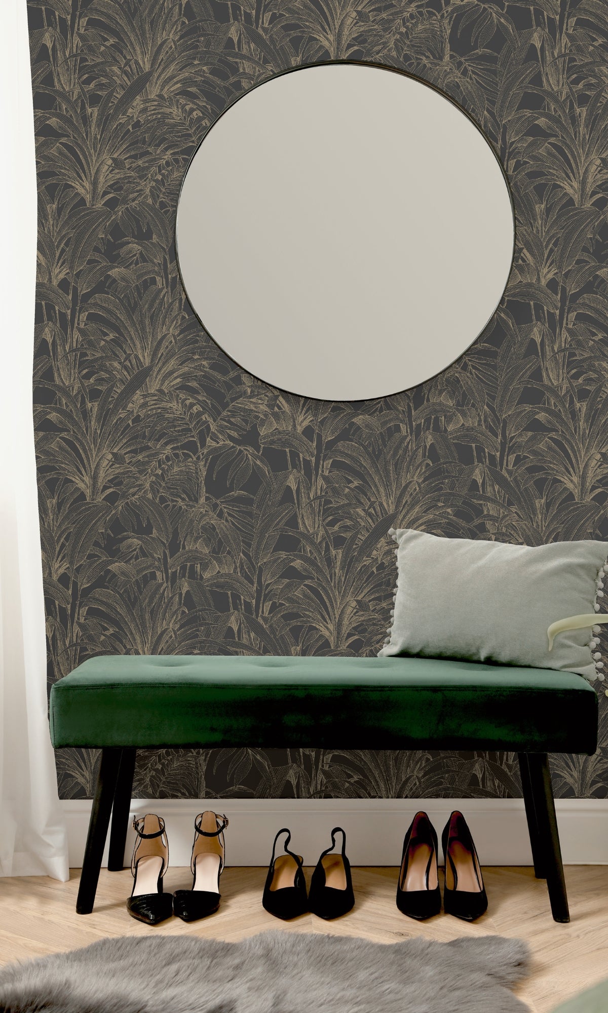 black jungle wallpaper, black tropical wallpaper, black leaf wallpaper, black jungle leaves tropical wallpaper, bedroom wallpaper ideas, black accent wall, black accent wall ideas, black wall ideas, black feature wall, black wall design ideas, black aesthetic wallpaper, toile wallpaper black, black artistic wallpaper, black art wallpaper, wallpaper black background plain, black vintage wallpaper, black retro wallpaper