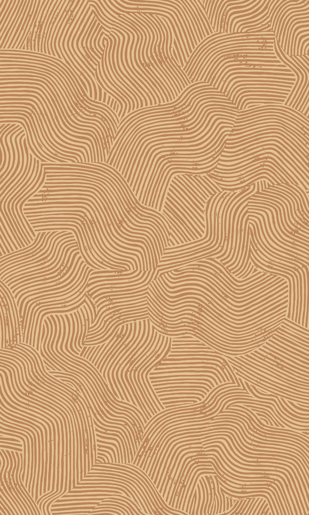 Camel Abstract Geometric Waves Wallpaper R9106