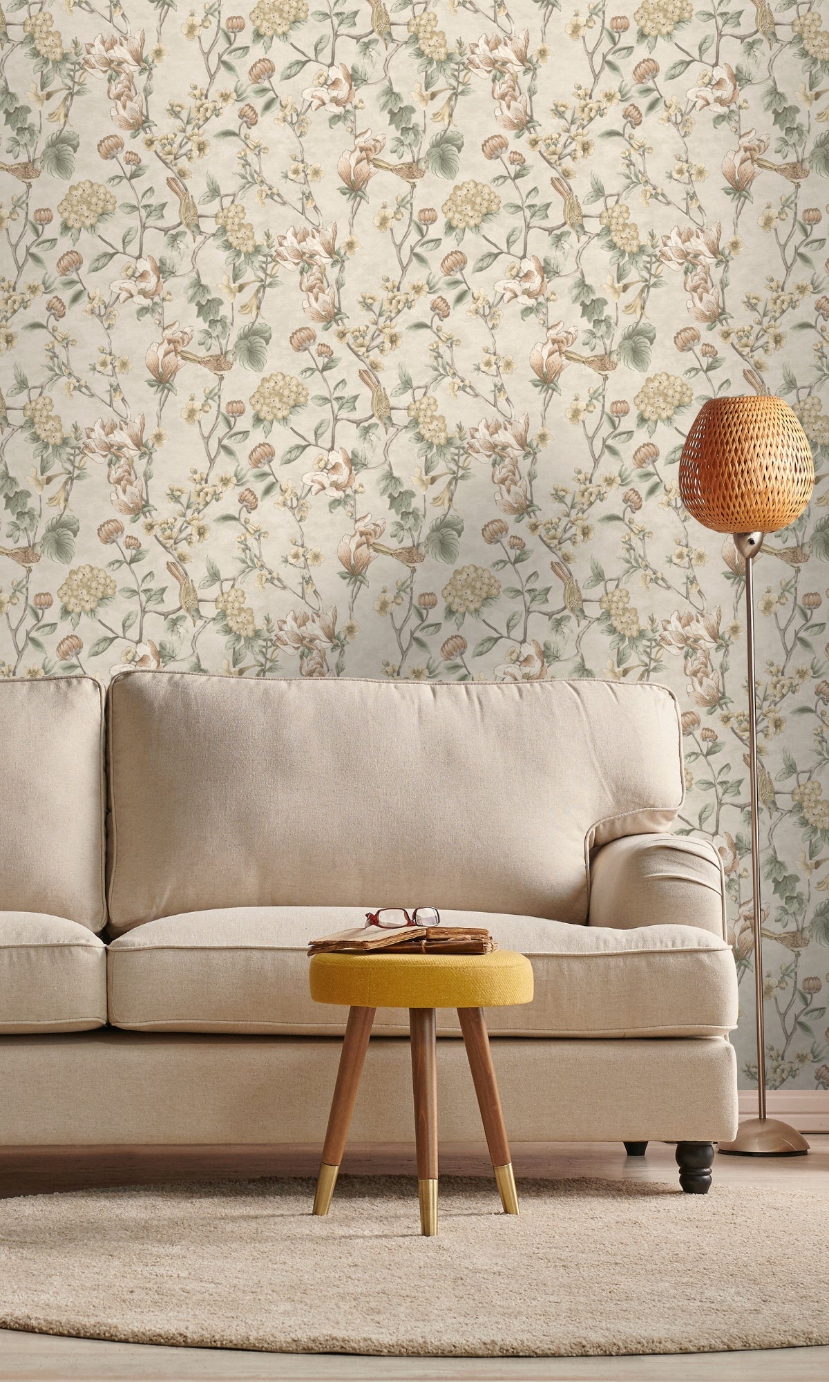 cream wallpaper