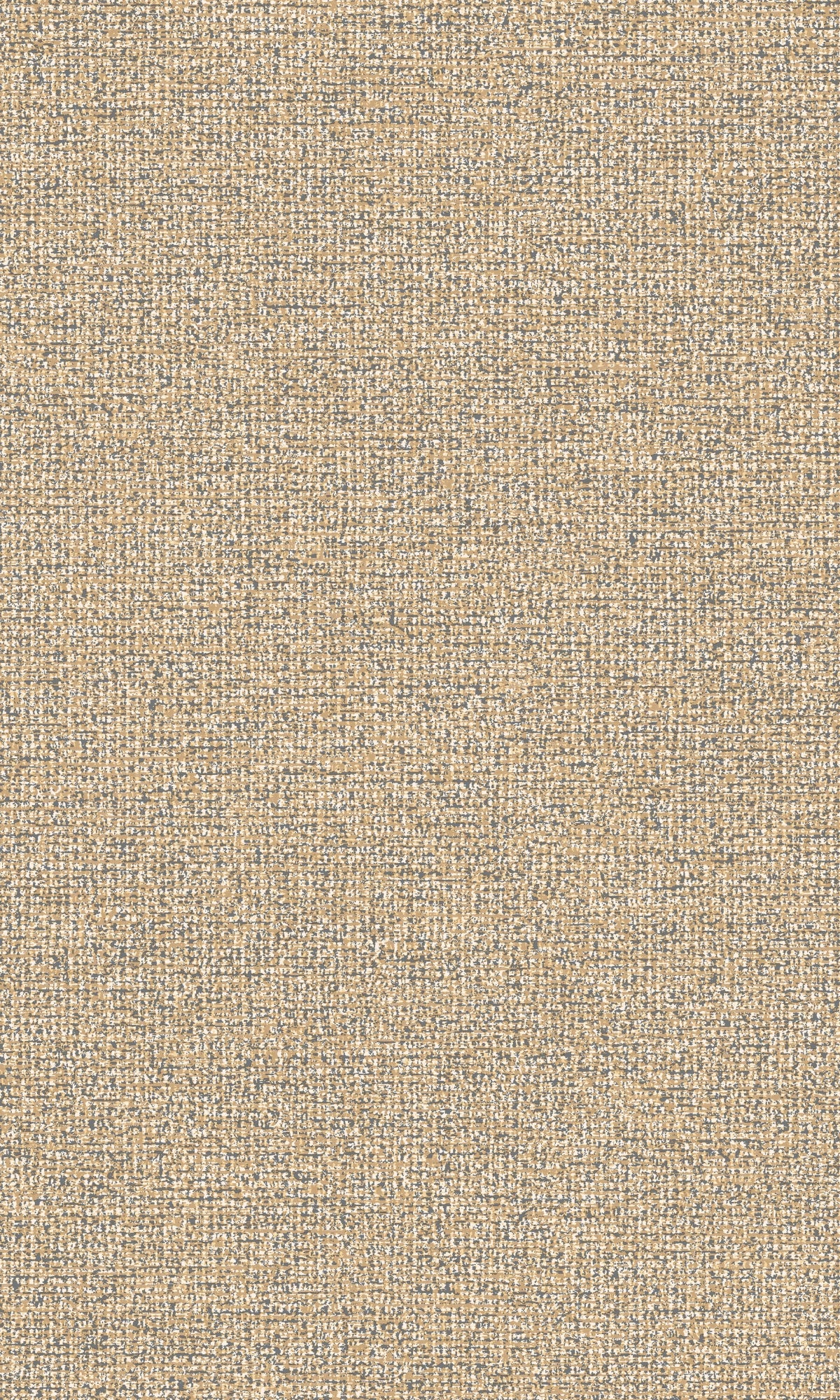 Cream & Grey Fabric Like Textured Non-Woven Wallpaper R9078