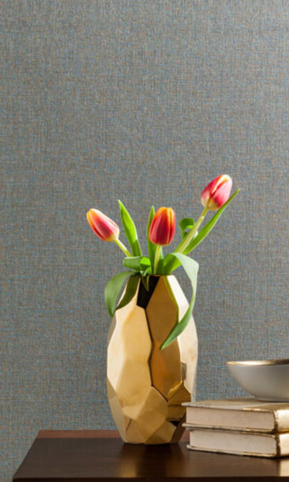 Green Interweave Commercial Wallpaper C7536