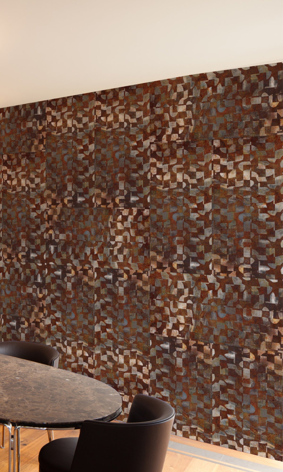 Metal Abstract Grunge Mural Wallpaper M1340