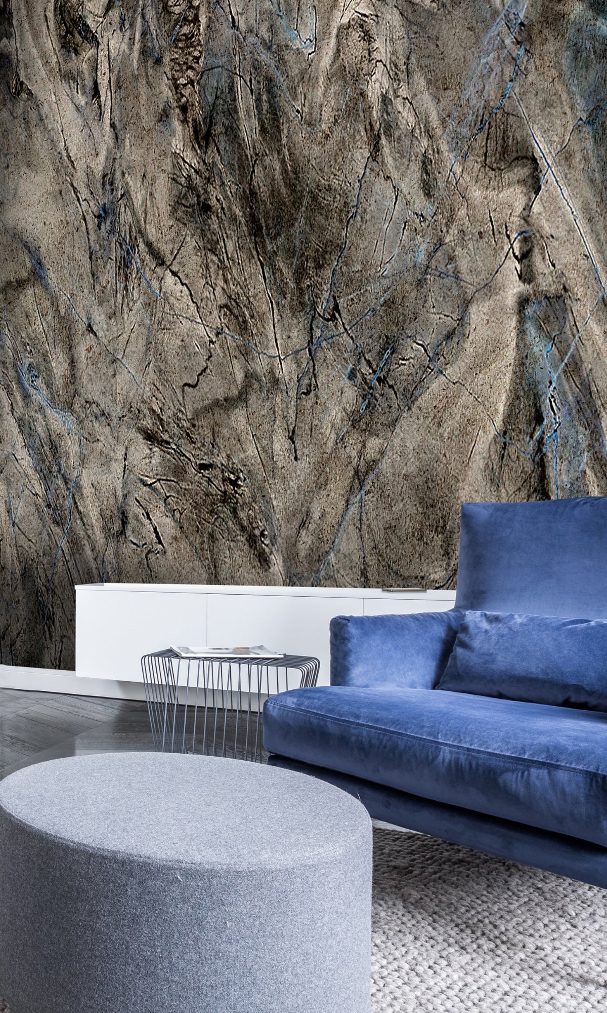 Neutral Marble texture Abstract Mural Wallpaper M1360