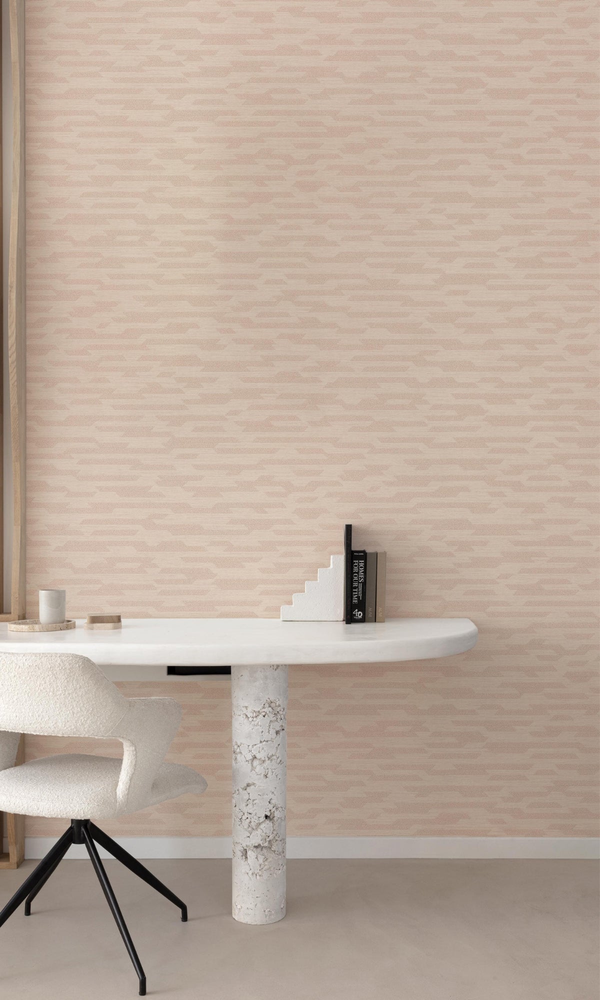 Pink Abstract Geometric Motives Wallpaper R9268