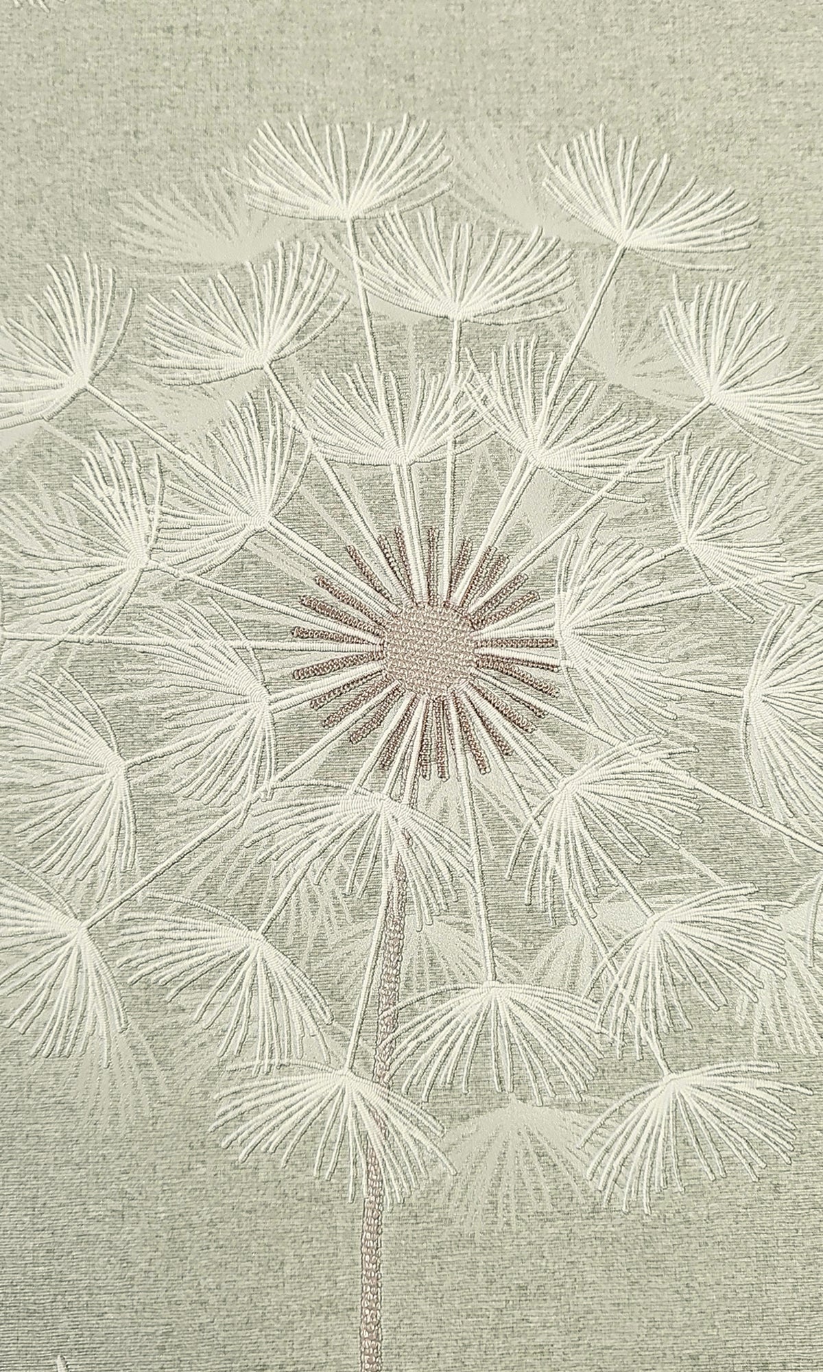 whimsical dandelion, dandelion head, sage wallpaper, Timeless elegance, Eleganza Wallpaper Collection, Eleganza Collection, Can be used for commercial spaces, Paper Substrate, New Arrivals, Paste the Paper, Scrubbable, Good Lightfastness, Peelable, Interior designers’ choice, Bedroom Wallpaper, Living Room Wallpaper, Hallway Wallpaper, Dining Room Wallpaper, Children's Room Wallpaper, Study Room Wallpaper, Home Office Wallpaper, Powder Room Wallpaper, Foyer Wallpaper, Home Wallpaper, Home Wallcovering, Wall