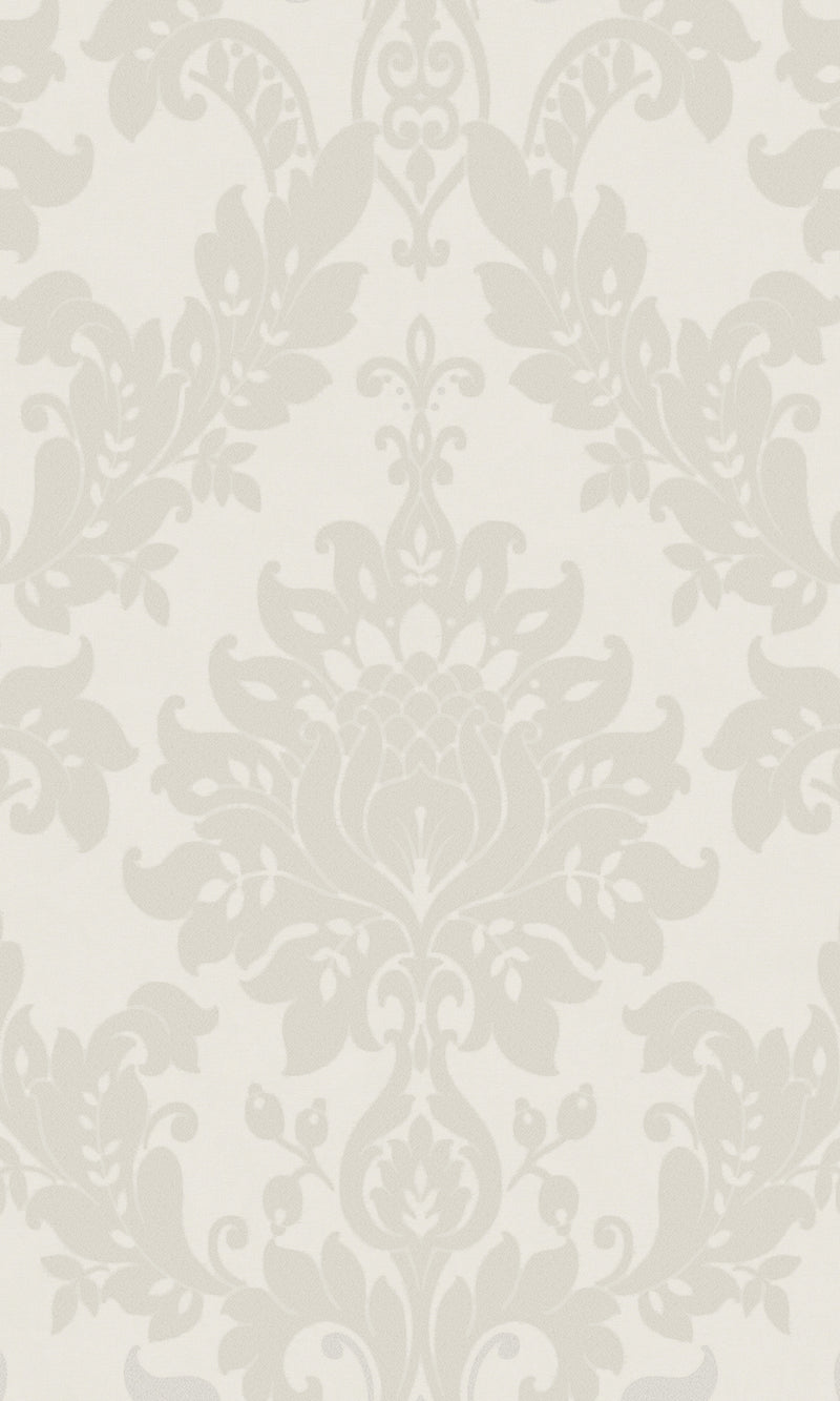 dove color wallpaper, beaded wallpaper, damask wallpaper, classic damask wallpaper, beaded classic damask wallpaper, Timeless elegance, Eleganza Wallpaper Collection, Eleganza Collection, Can be used for commercial spaces, Paper Substrate, New Arrivals, Paste the Paper, Scrubbable, Good Lightfastness, Peelable, Interior designers’ choice, Bedroom Wallpaper, Living Room Wallpaper, Hallway Wallpaper, Dining Room Wallpaper, Children's Room Wallpaper, Study Room Wallpaper, Home Office Wallpaper, Powder Room