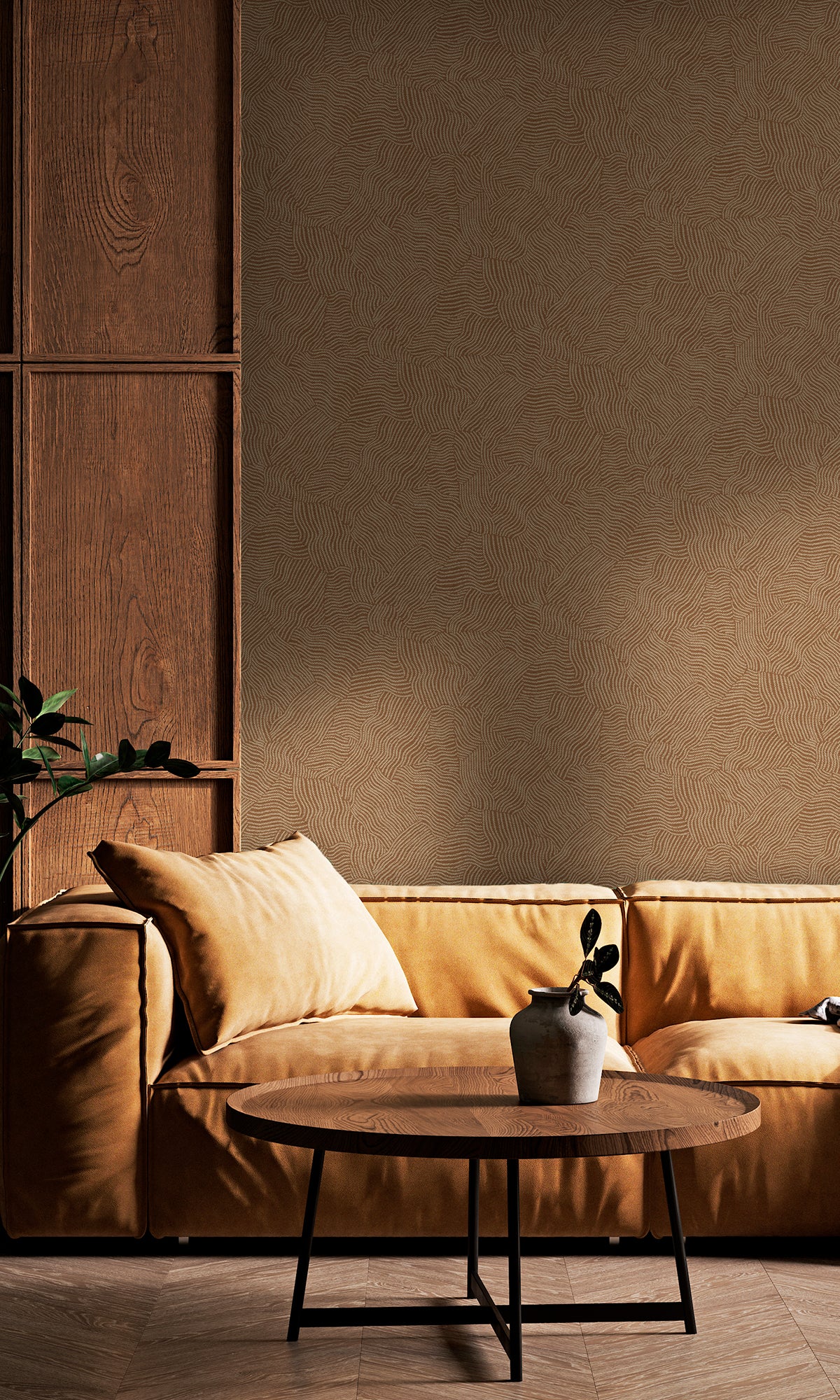 Sahara Wallpaper Collection, Sahara Collection, Non-woven Substrate, Paste the Wall, Strippable, Good lightfastness, Spongeable, Bedroom Wallpaper, Living Room Wallpaper, Living Room Wallpaper, Dining Room Wallpaper, Children's Room Wallpaper, Study Room Wallpaper, Home Office Wallpaper, Powder Room Wallpaper, Foyer Wallpaper, Home Wallpaper, Home Wallcovering, Wallpaper for Homes, Earth-inspired wallpaper, Warm and rustic wallpaper, Desert-inspired hues, terracotta wallpaper, Rippled sand wallpaper