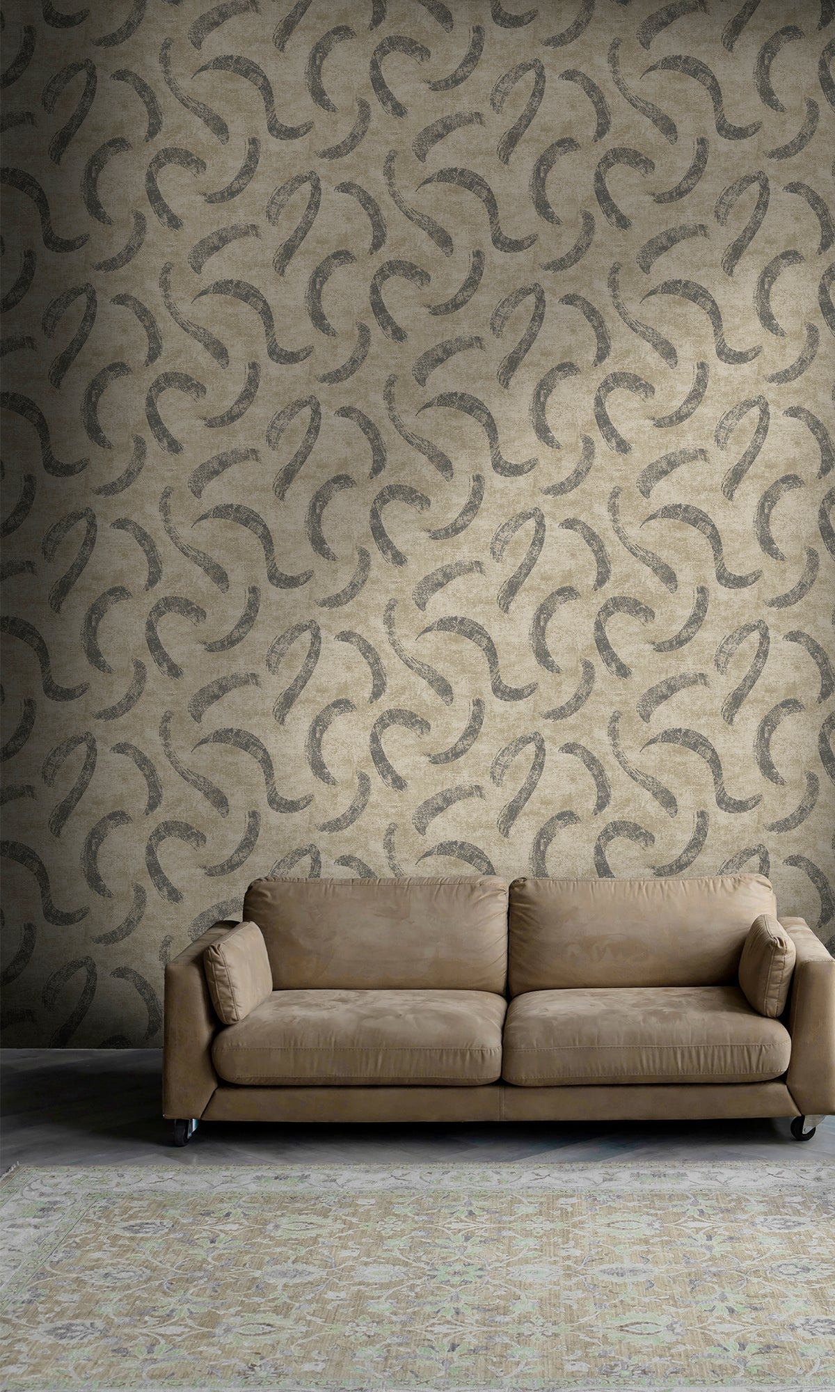 Sahara Wallpaper Collection, Sahara Collection, Non-woven Substrate, Paste the Wall, Strippable, Good lightfastness, Spongeable, Bedroom Wallpaper, Living Room Wallpaper, Living Room Wallpaper, Dining Room Wallpaper, Children's Room Wallpaper, Study Room Wallpaper, Home Office Wallpaper, Powder Room Wallpaper, Foyer Wallpaper, Home Wallpaper, Home Wallcovering, Wallpaper for Homes, Earth-inspired wallpaper, Warm and rustic wallpaper, Desert-inspired hues, fluid brushmark wallpaper, linen & noir wallpaper
