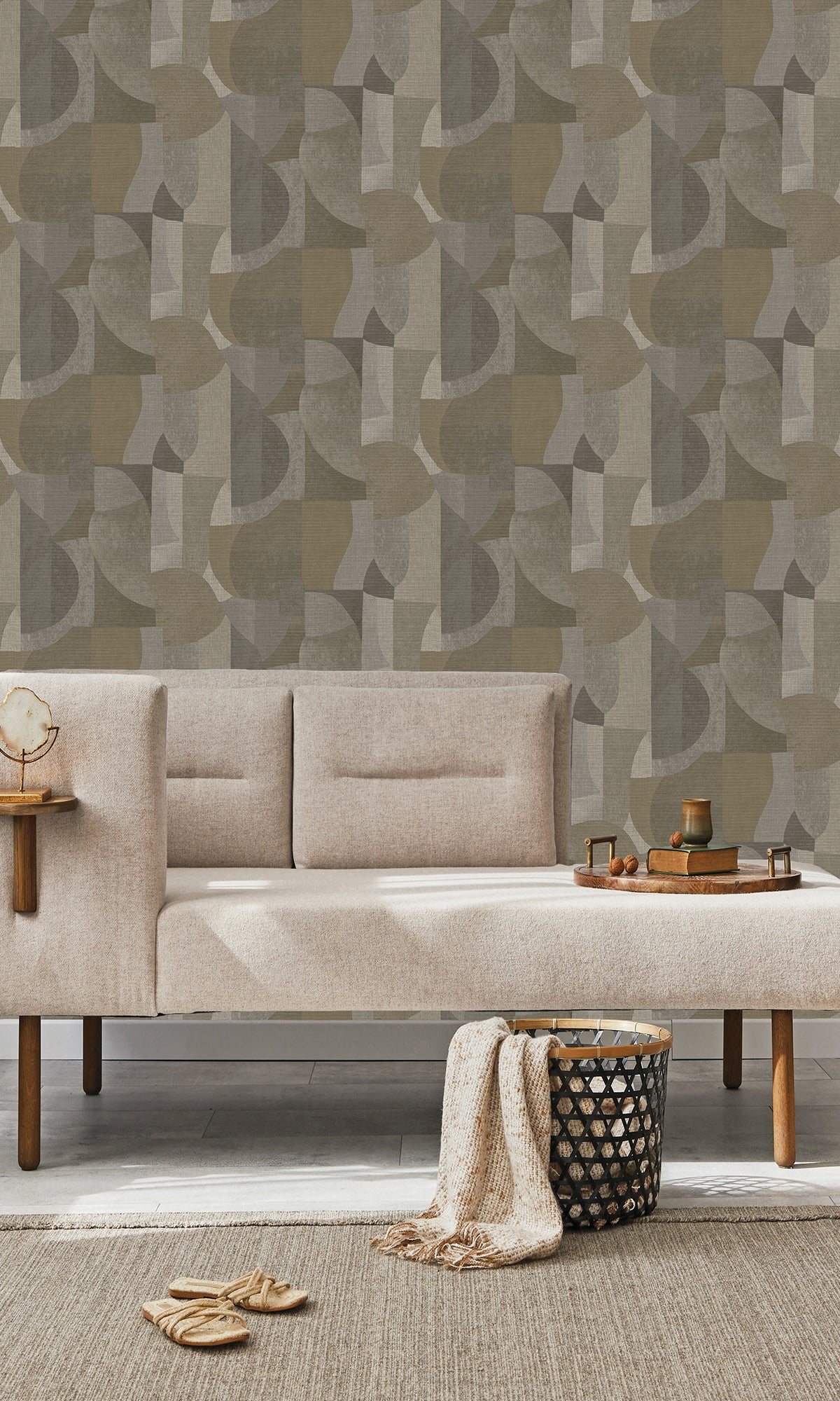 Sahara Wallpaper Collection, Sahara Collection, Non-woven Substrate, Paste the Wall, Strippable, Good lightfastness, Spongeable, Bedroom Wallpaper, Living Room Wallpaper, Living Room Wallpaper, Dining Room Wallpaper, Children's Room Wallpaper, Study Room Wallpaper, Home Office Wallpaper, Powder Room Wallpaper, Foyer Wallpaper, Home Wallpaper, Home Wallcovering, Wallpaper for Homes, Earth-inspired wallpaper, Warm and rustic wallpaper, Desert-inspired hues, soft geo print wallpaper, noir mocha wallpaper