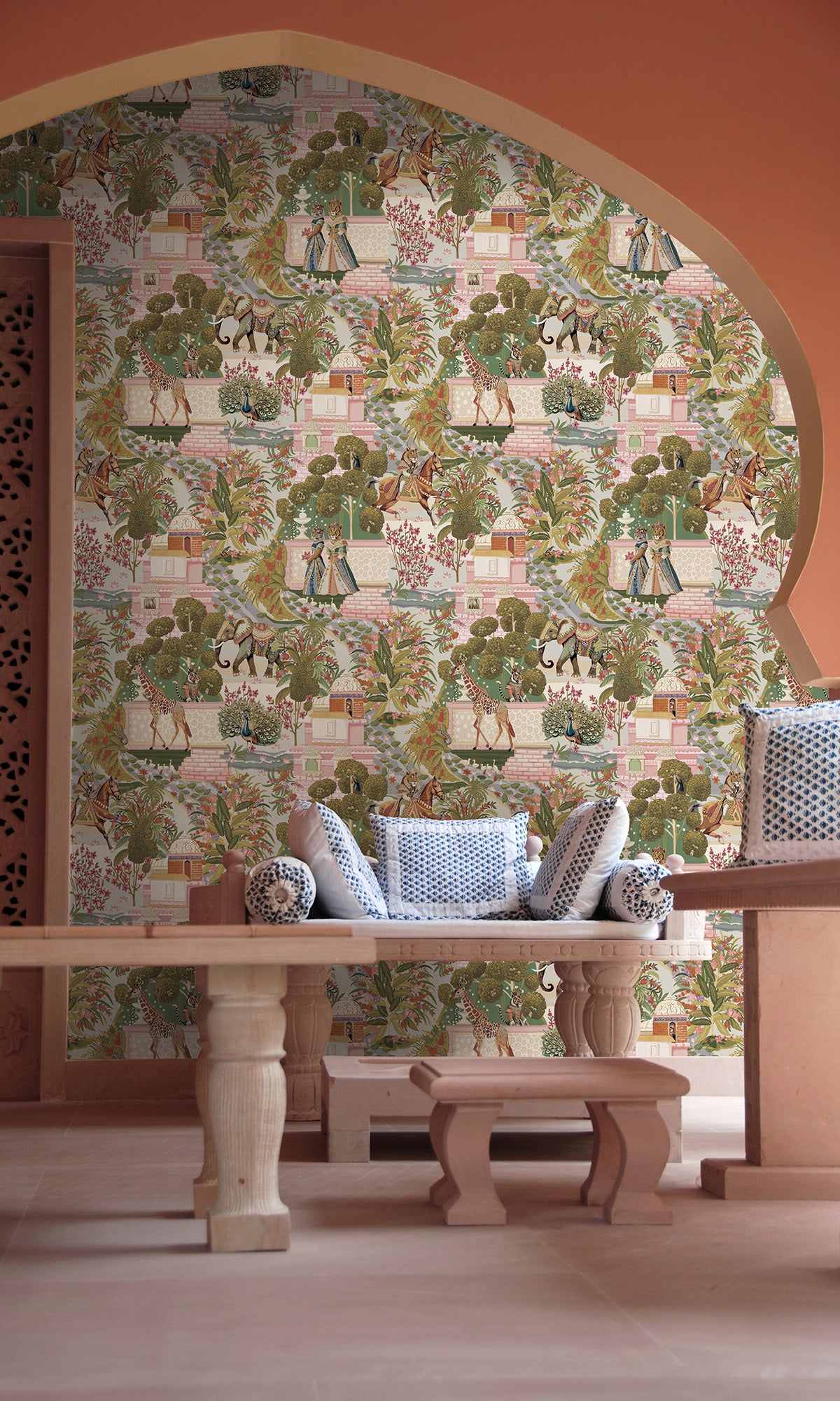Multi Mystical Water Palace Wallpaper R9595
