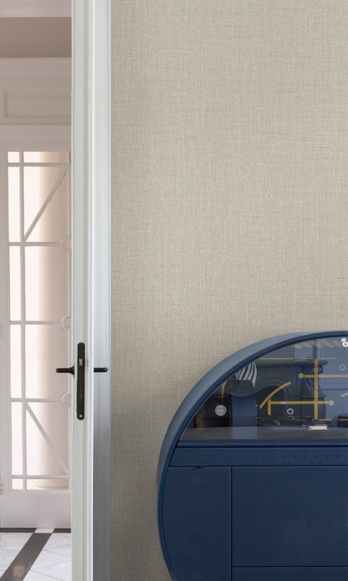 Kitsilano Cookie Fine Weave Wallpaper R9764