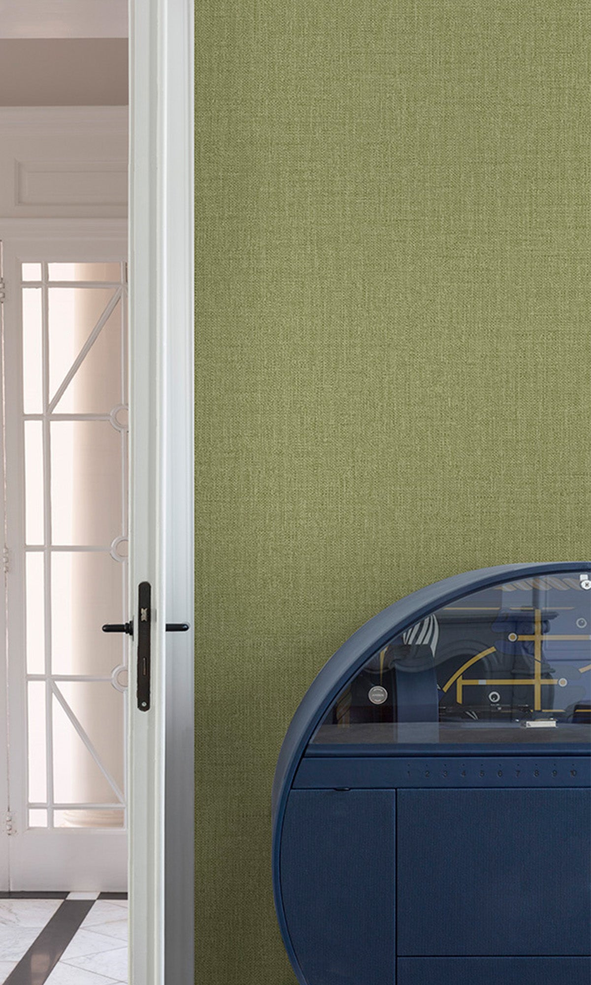 Willow Leaf Fine Weave Wallpaper R9767