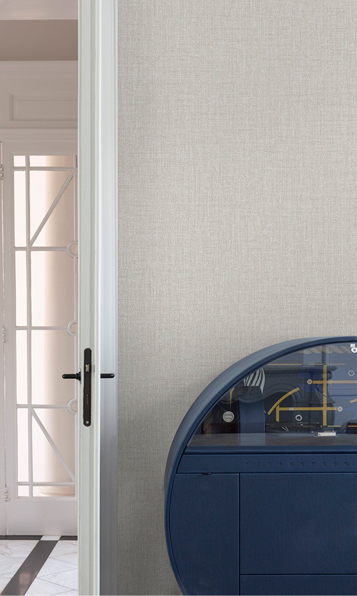 Blush Sand Fine Weave Wallpaper R9768