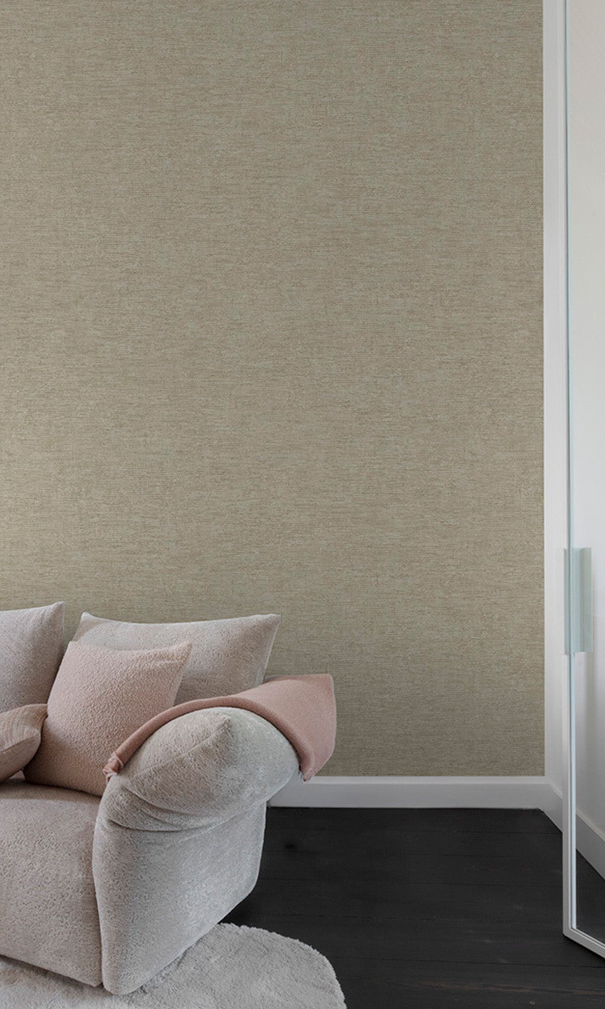 Sepia Tone Faux Concrete Wallpaper R9773