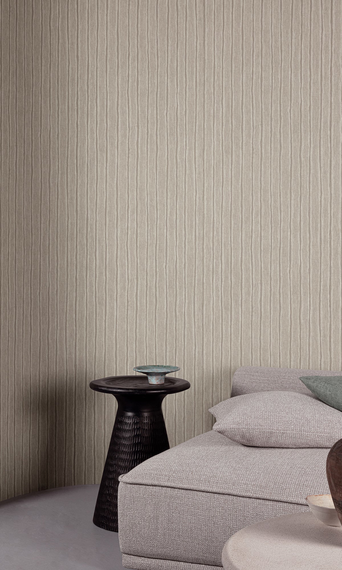 Featherstone Uneven Stripe Wallpaper R9793