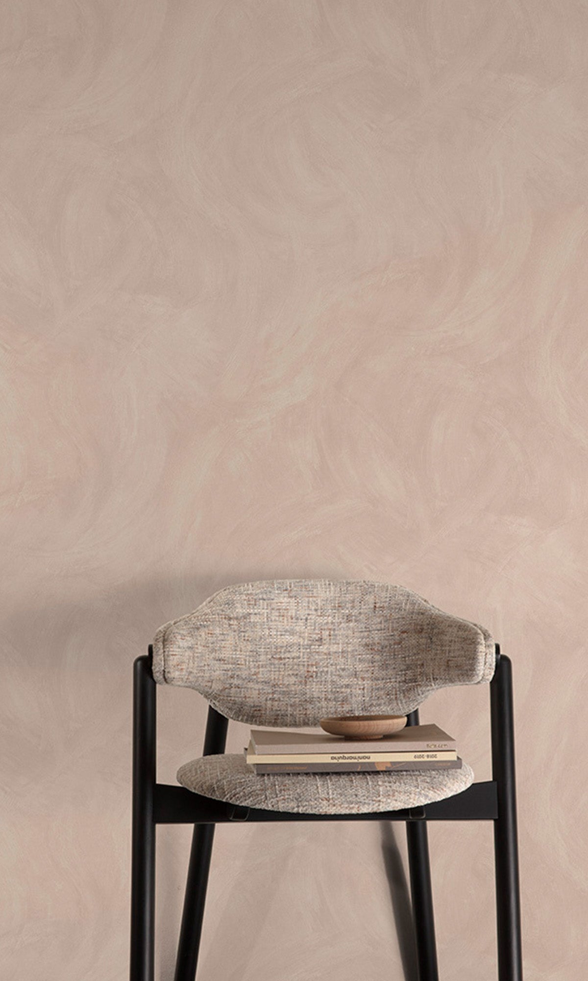 Pink Apatite Faux Concrete Wallpaper R9836