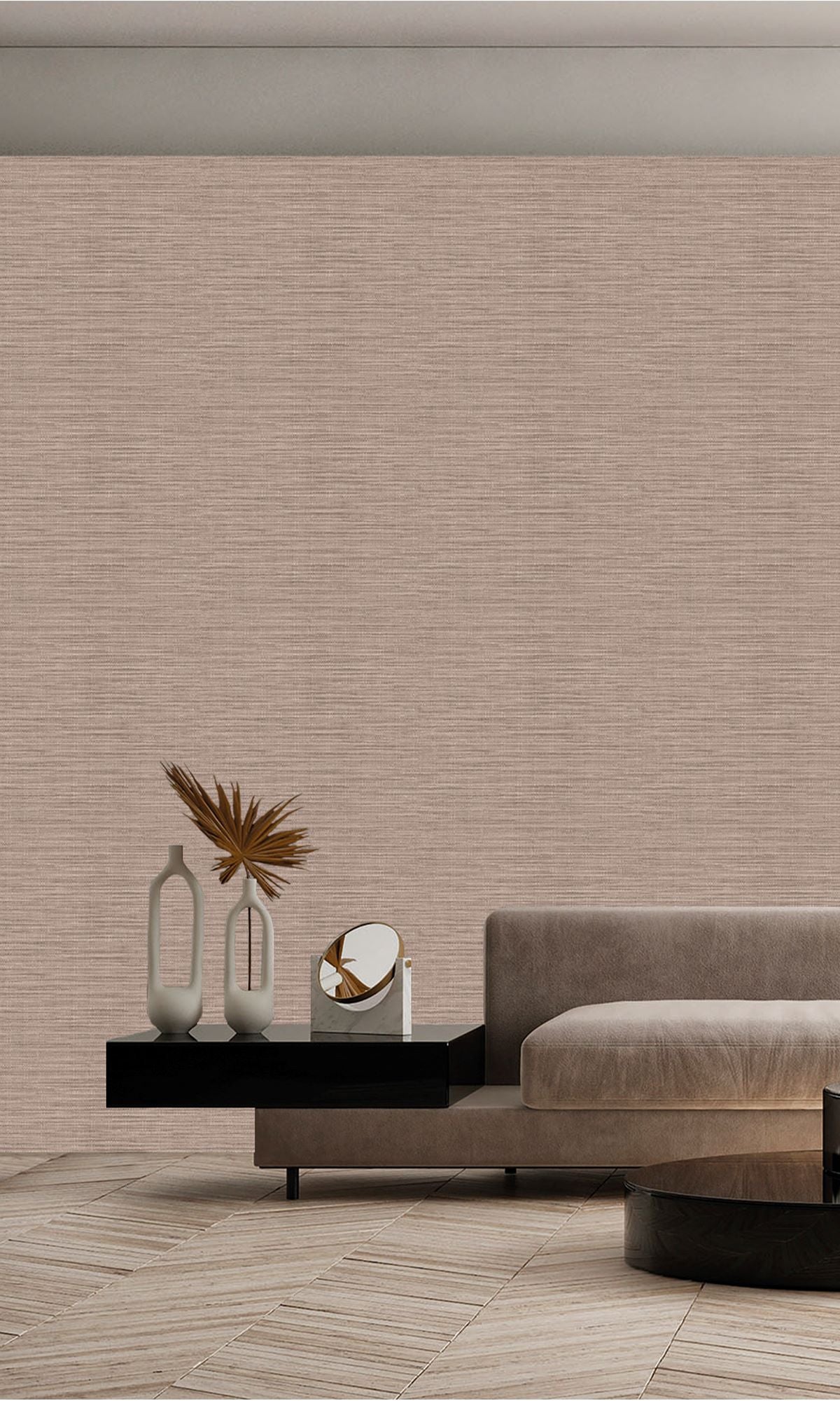 Tanglewood Faux Linen Weave Wallpaper R9899