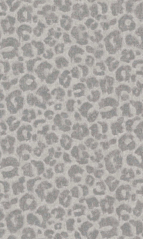 Leopard print store wall paper