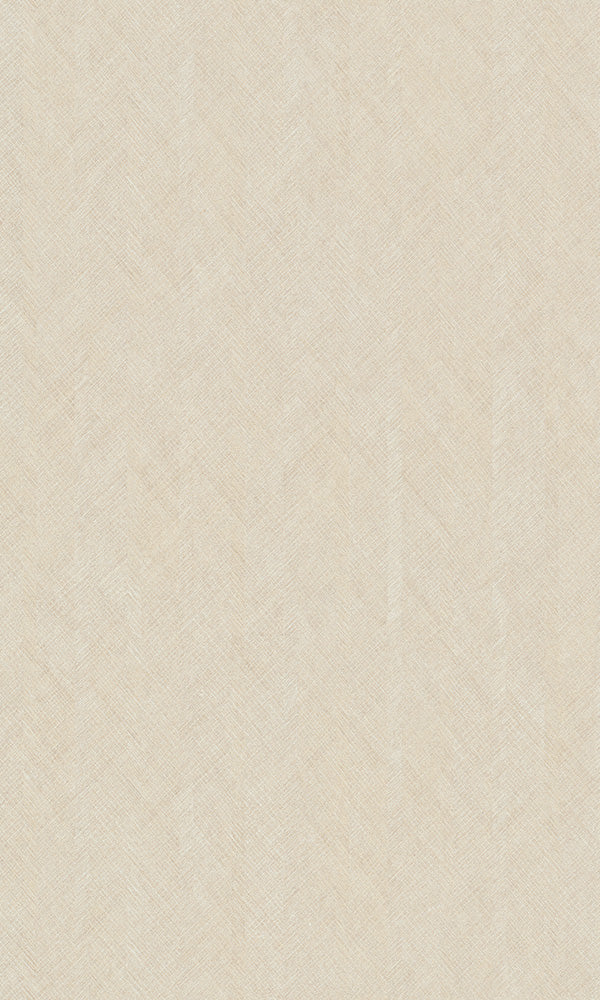 Cream Scratched Herringbone Wallpaper R6431 