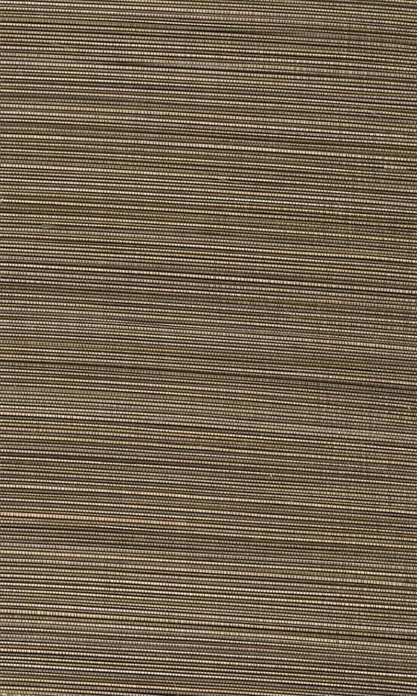 Alr Dark Brown Bamboo Grasscloth Wallpaper R2848