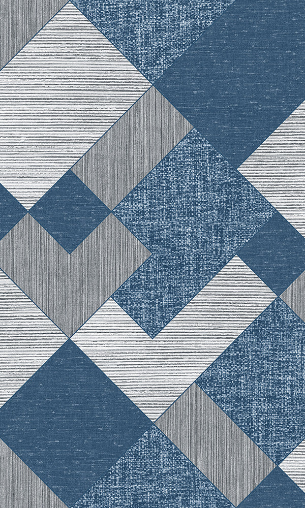 patchwork geometric wallpaper