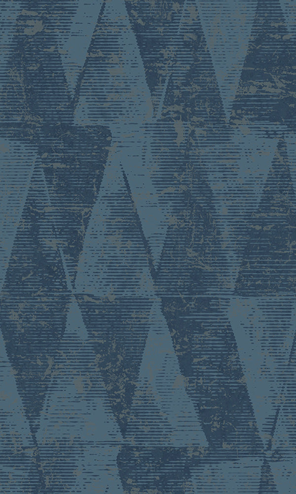 stamped triangles wallpaper