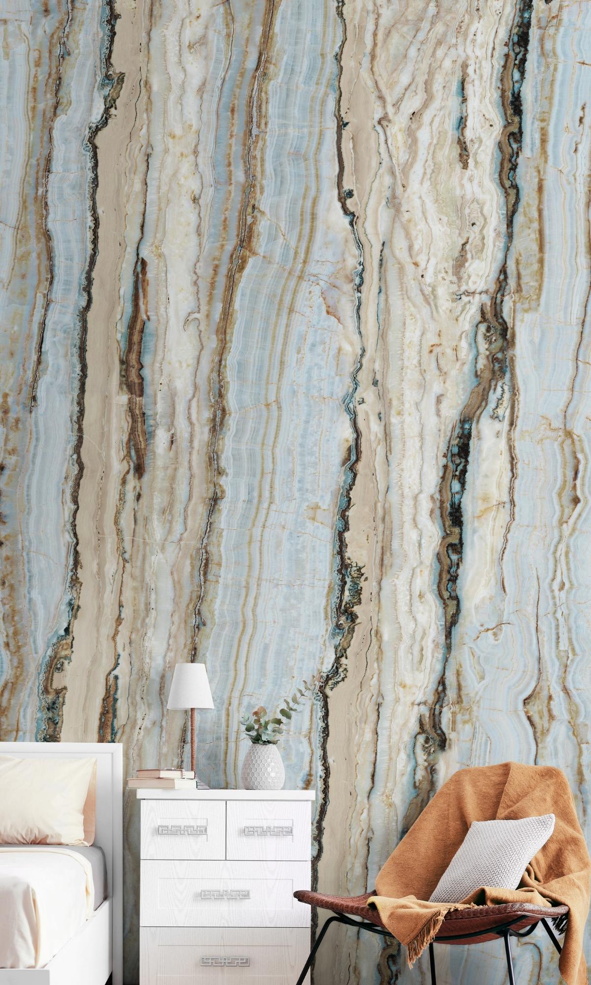 Nude Vertical Natural Digital Print Wallpaper RM2002