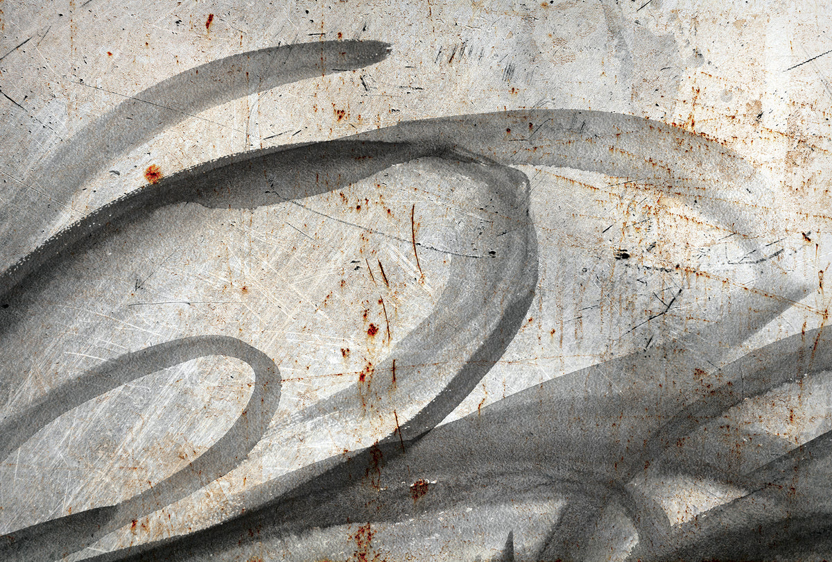 corroded concrete wallpaper