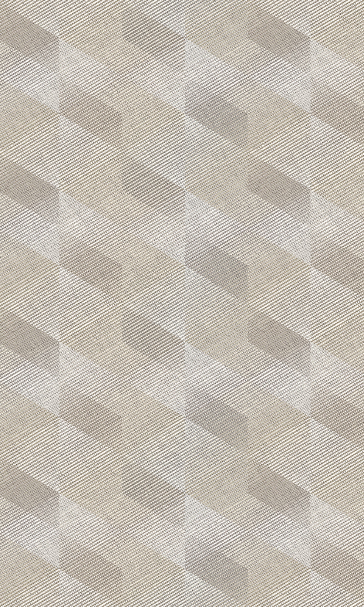 Beige 3D Rhombus Stripe Geometric Wallpaper  R8104
