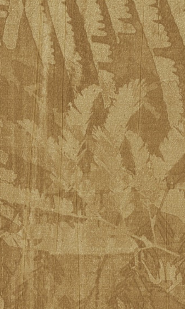 Gold Metallic Tropical Vinyl Wallpaper C7445
