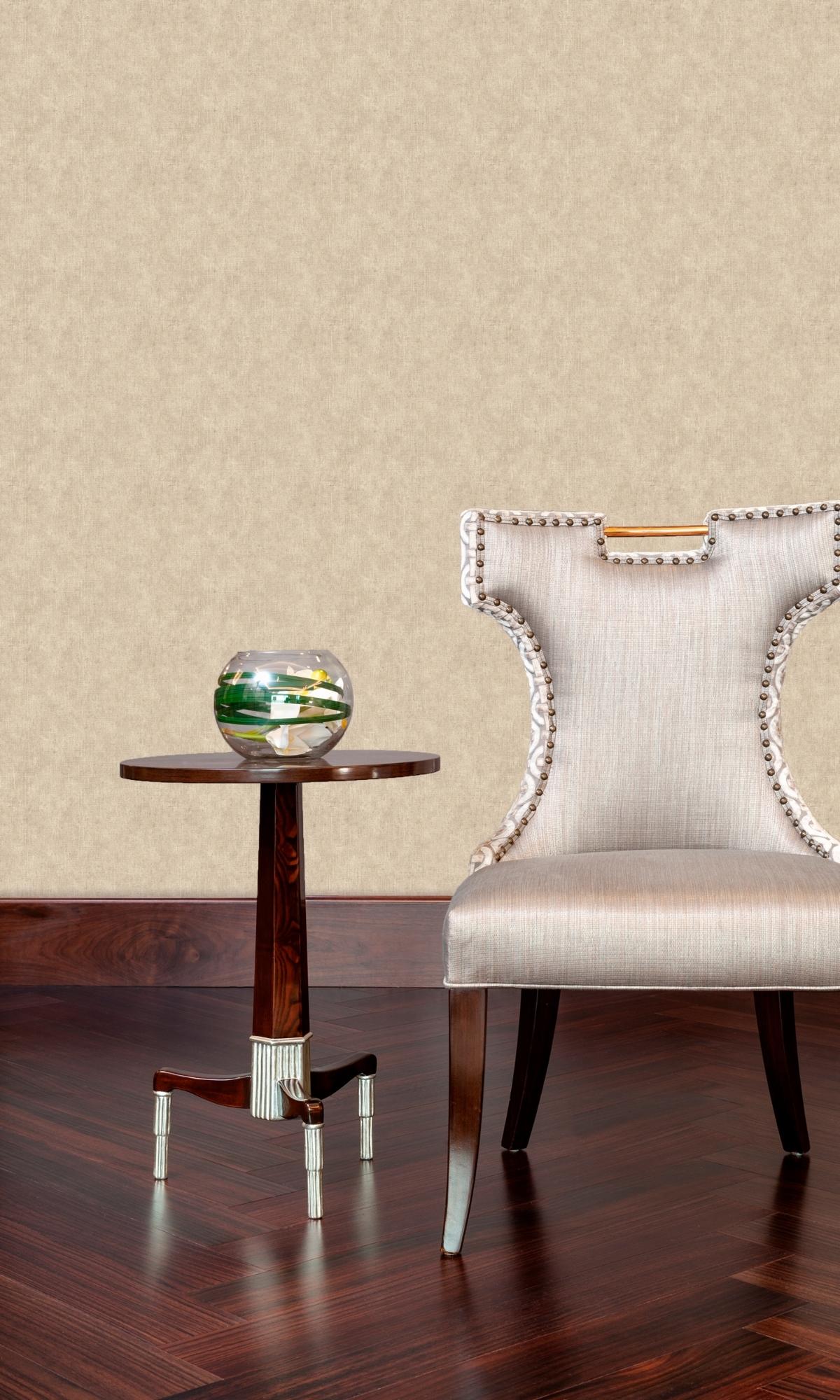 Cream Grasscloth-like Natural Wallpaper R7897