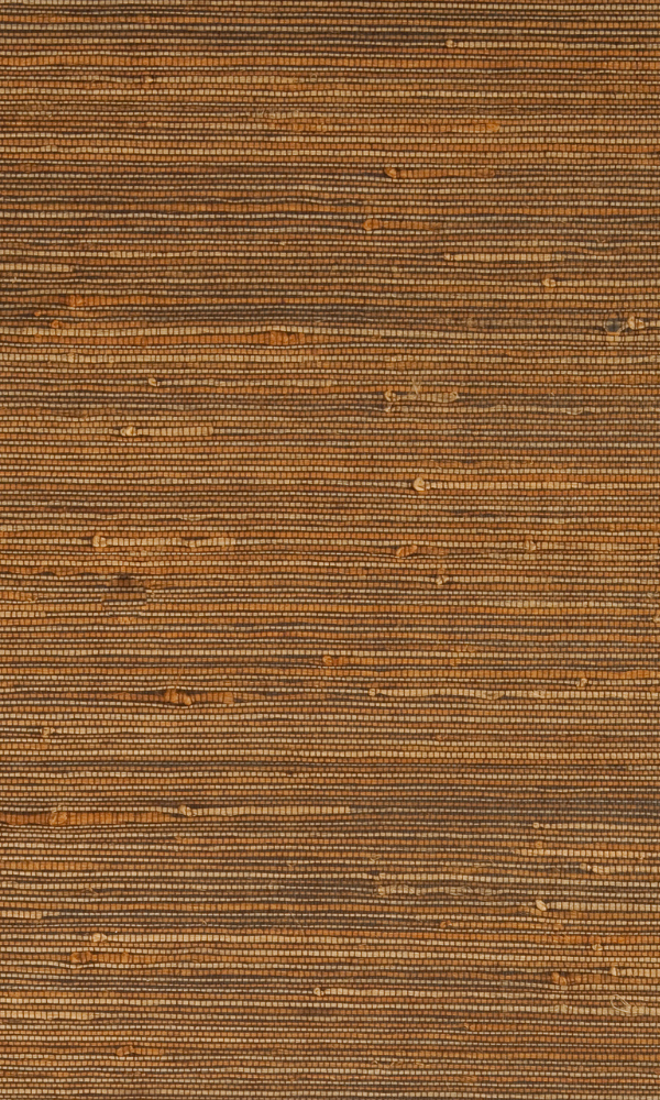 Flex Moss Brown Majestic Grasscloth Woven Wallpaper R1970