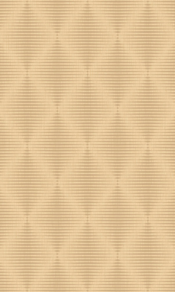 Geometric Modern Satin Luxury Golden Brown Pulse Wallpaper R3769