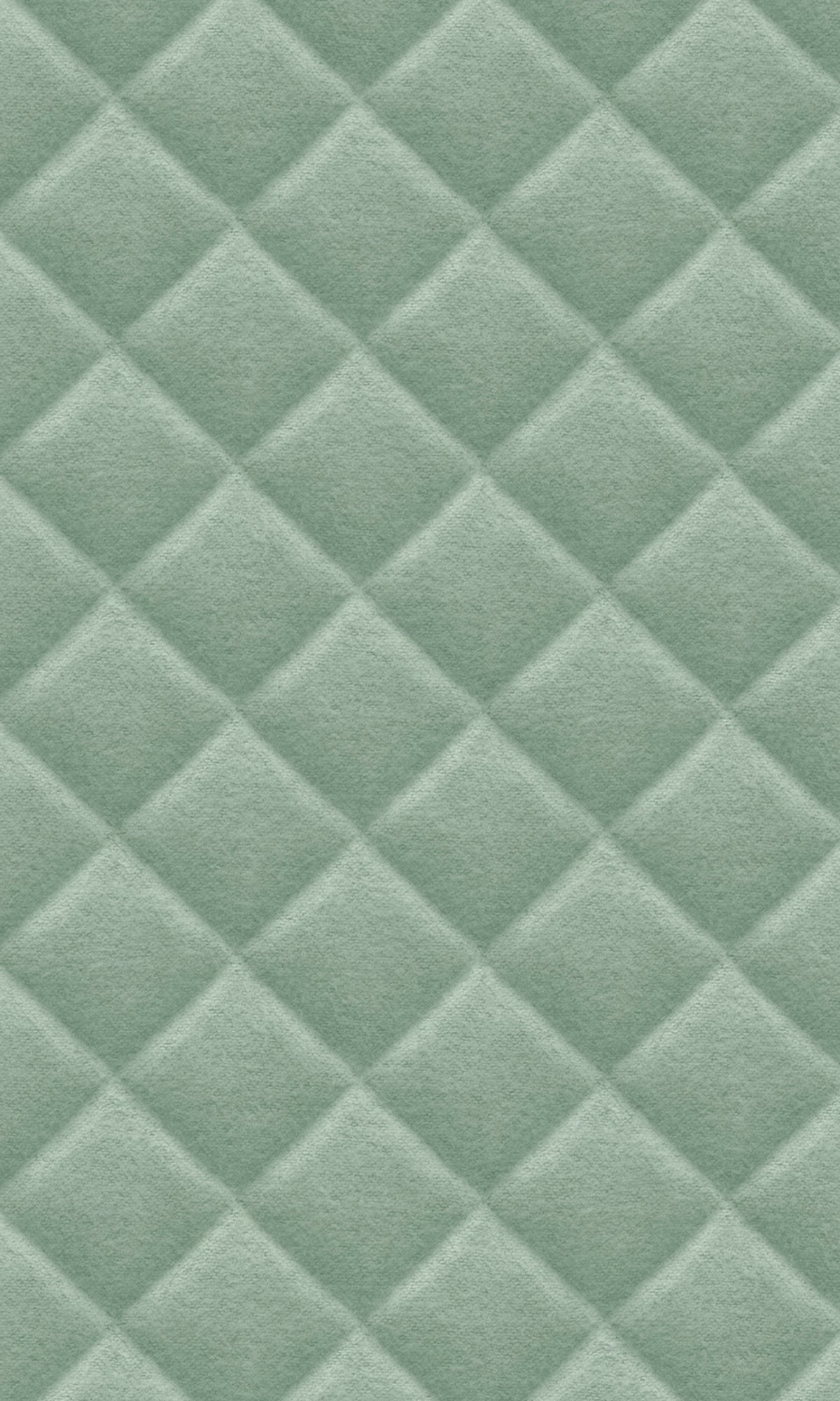 Green 3D Cushion Geometric Wallpaper R8092