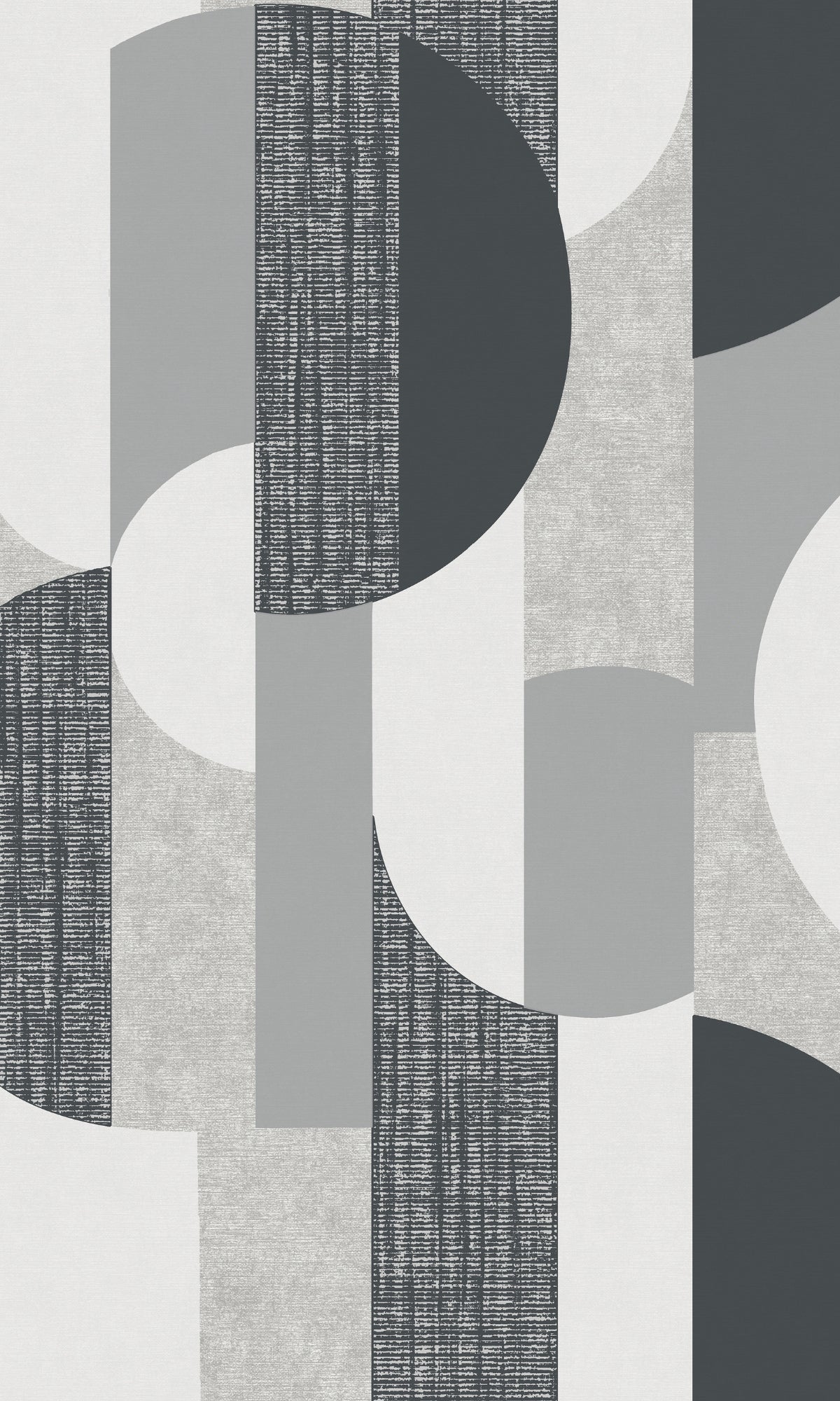 Grey Geometric Circles Wallpaper, flock wall paper, flock wallpaper, vintage flock wallpaper, contemporary flock wallpaper, modern flock wallpaper, flock wallpaper for homes, flock wall décor, flock wall covering