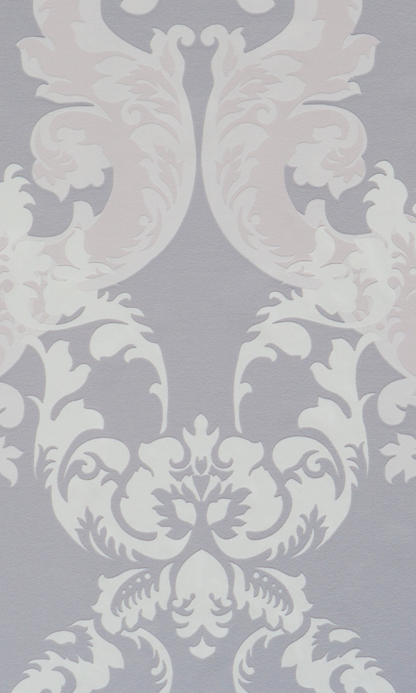 Lilac Damask Wallpaper R2064
