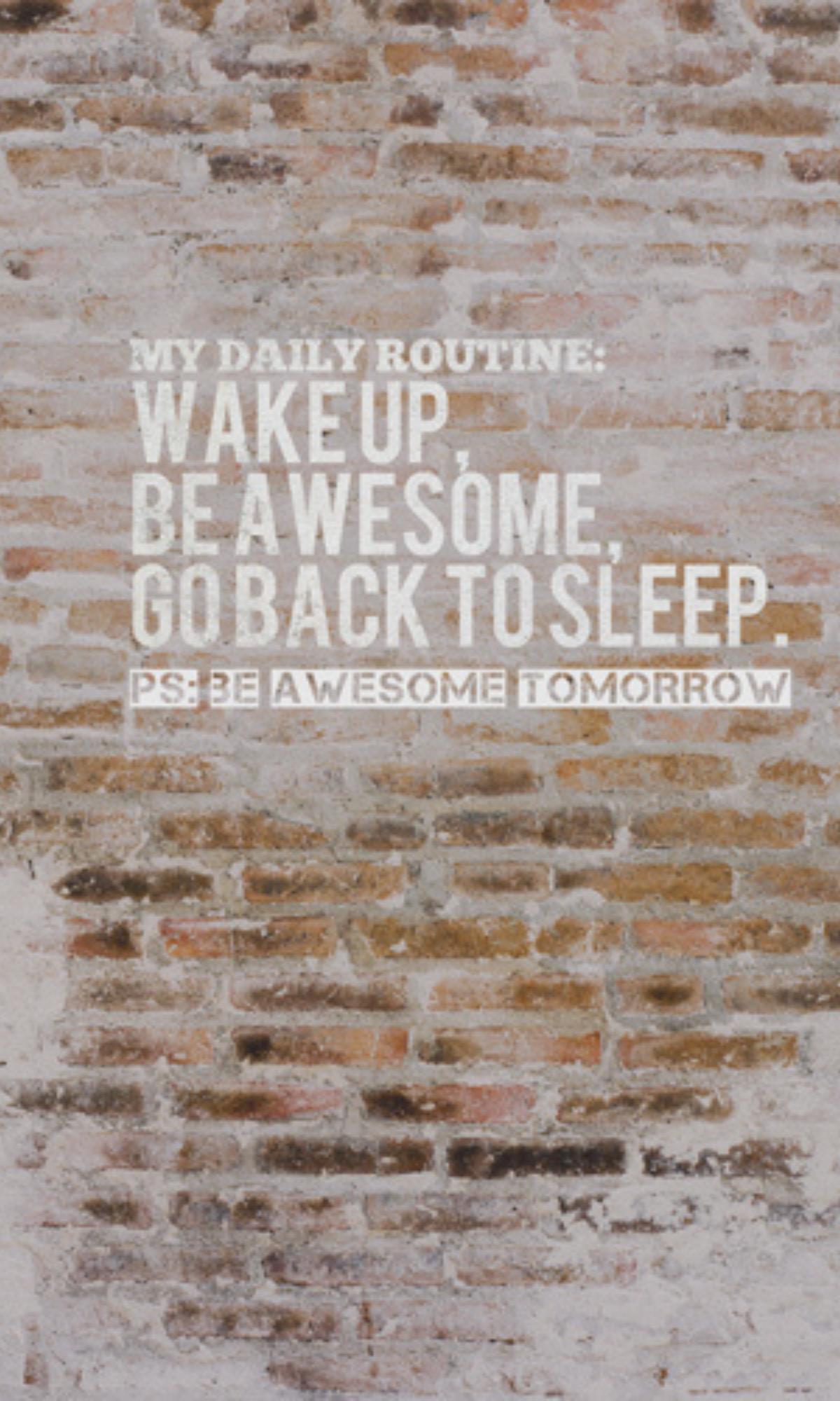Weathered Brick Mural Wallpaper M9239