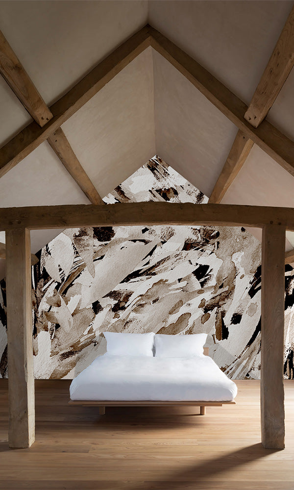 abstract hotel wallpaper