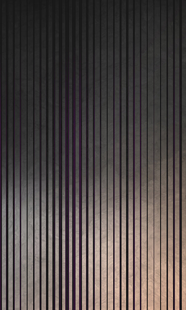 metallic striped mural wallpaper