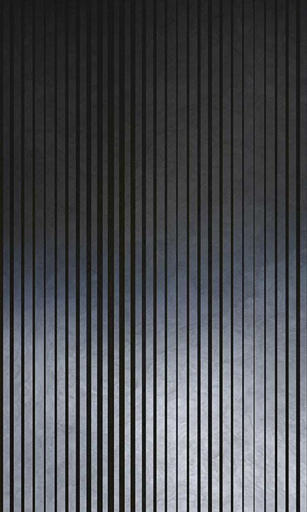metallic striped mural wallpaper