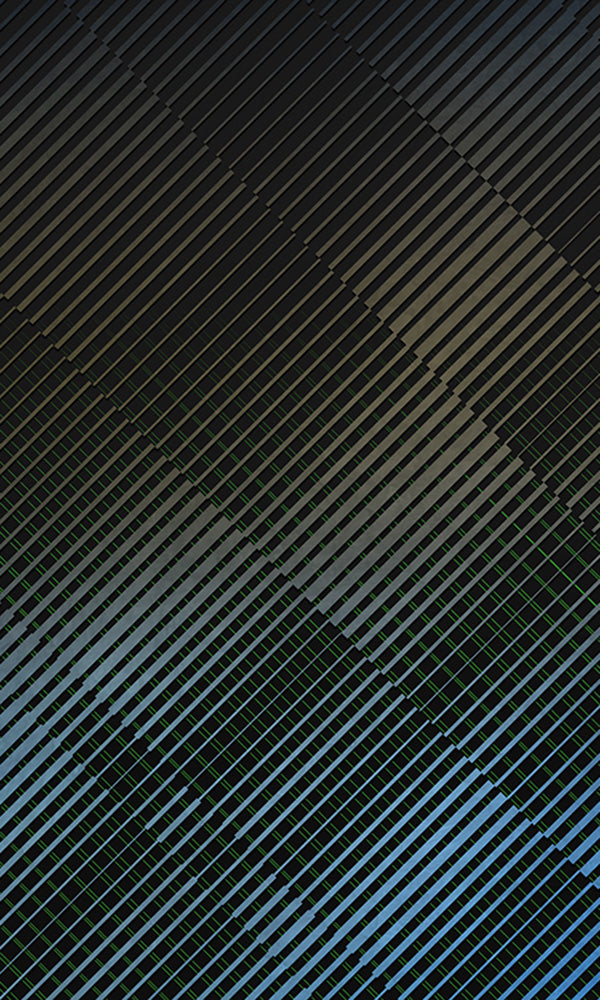 metallic geometric mural wallpaper