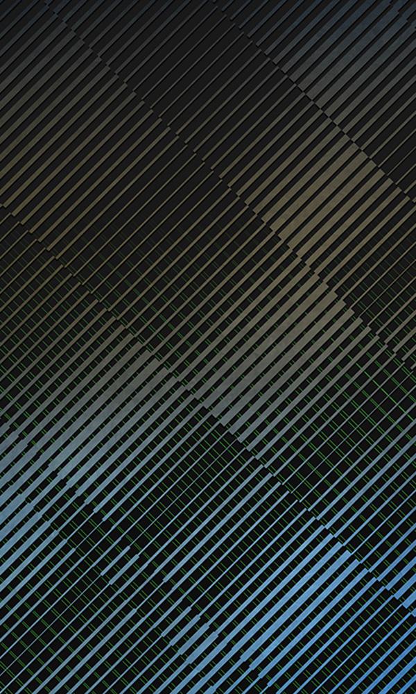metallic geometric mural wallpaper