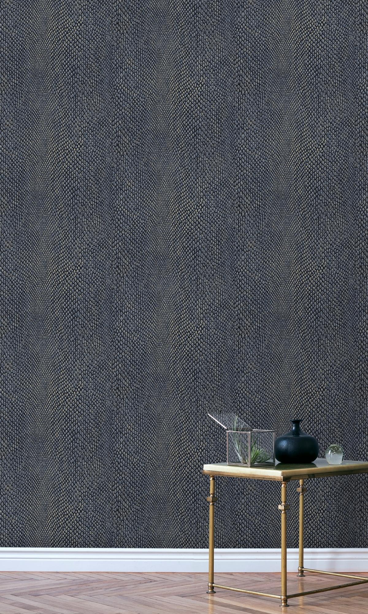 Blue Snake Print Textured Wallpaper, flock wall paper, flock wallpaper, vintage flock wallpaper, contemporary flock wallpaper, modern flock wallpaper, flock wallpaper for homes, flock wall décor, flock wall covering