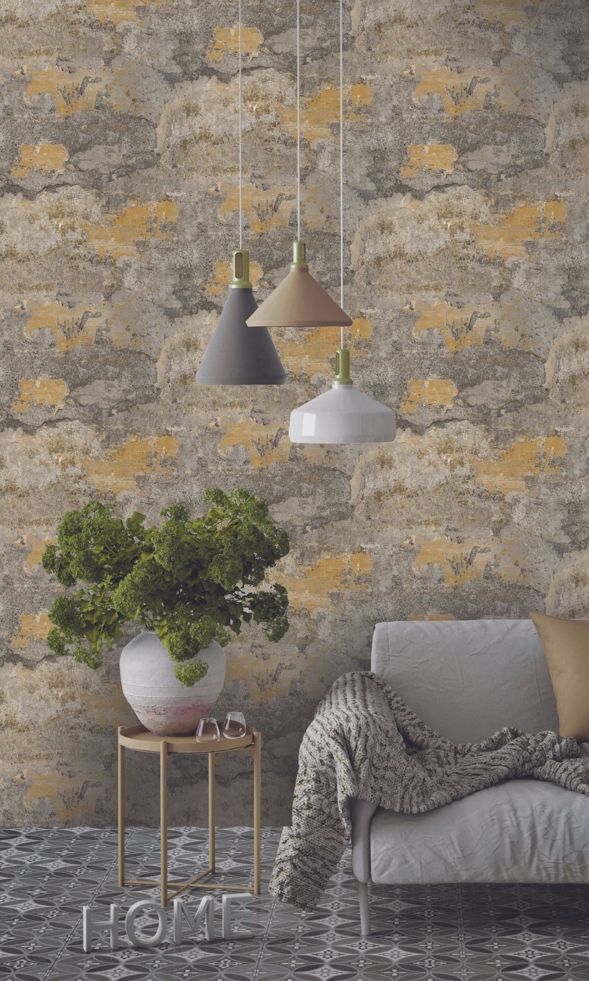 Distressed Faux Concrete Effect Wallpaper, Ochre Distressed Faux Concrete Effect Wallpaper, concrete wallpaper, faux cement wall, cement wallpaper, concrete look wallpaper, concrete wall covering, fake concrete wall, concrete look wall, colored concrete walls, concrete look wallpaper, faux concrete wallpaper, concrete background wallpaper