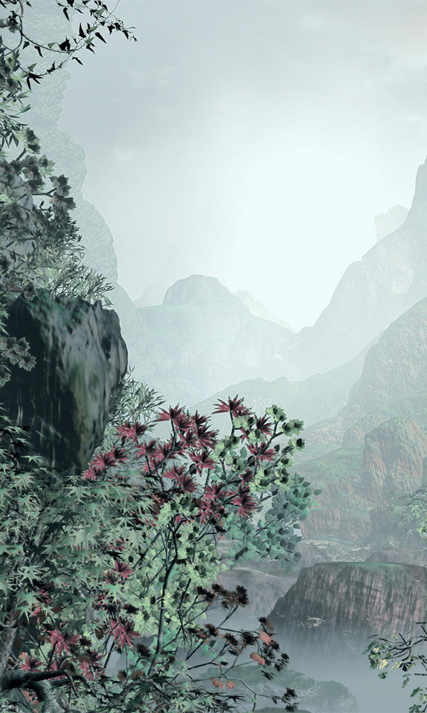asian landscape wallpaper