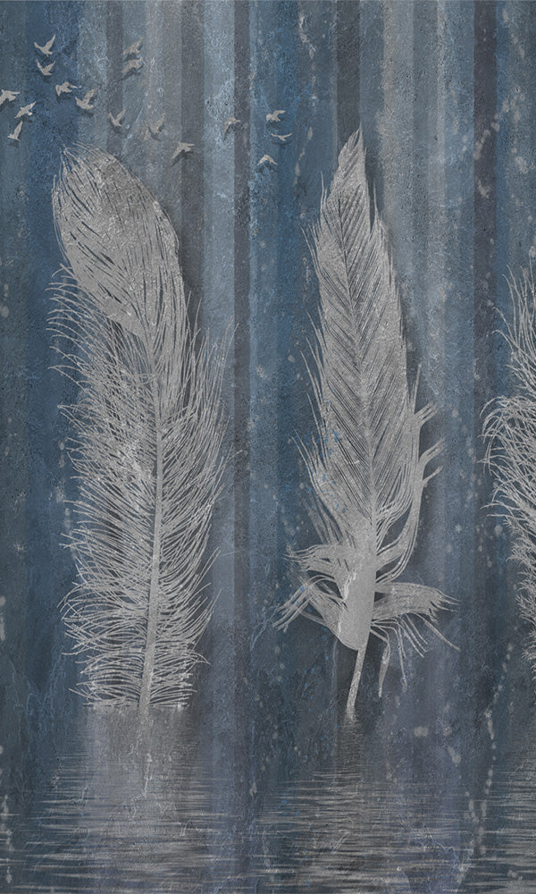 whimsical cosy bedroom wallpaper