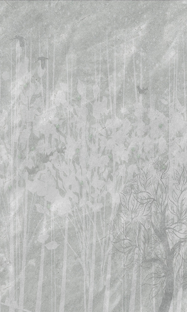 botanical landscape wallpaper