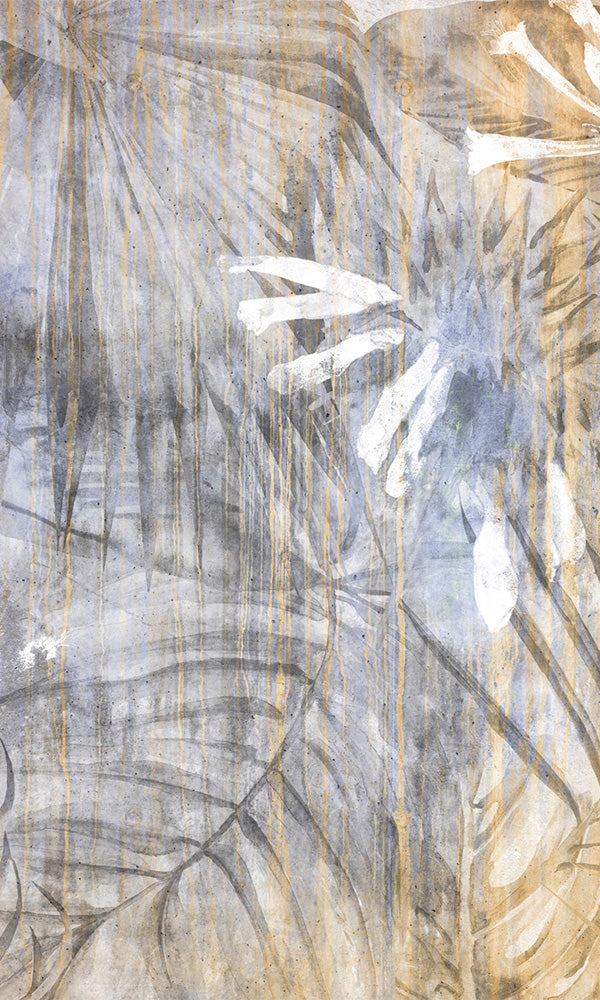 concrete botanical wallpaper